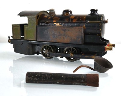 Lot 254 - A Bowman O gauge 0-4-0 steam driven tank loco '...