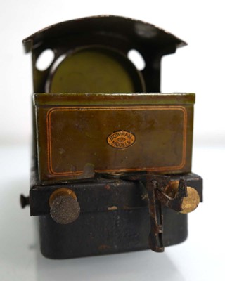Lot 254 - A Bowman O gauge 0-4-0 steam driven tank loco '...