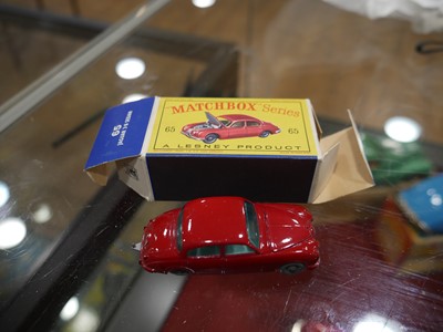 Lot 259 - Nineteen Matchbox models: 7 Ford Anglia x 2,...
