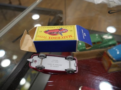 Lot 259 - Nineteen Matchbox models: 7 Ford Anglia x 2,...