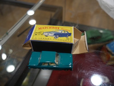 Lot 259 - Nineteen Matchbox models: 7 Ford Anglia x 2,...
