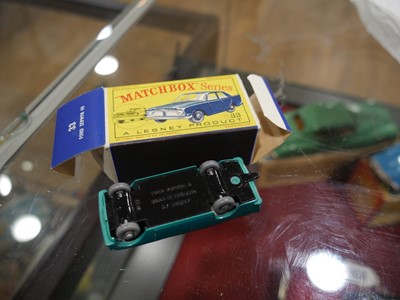 Lot 259 - Nineteen Matchbox models: 7 Ford Anglia x 2,...