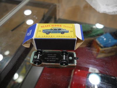 Lot 259 - Nineteen Matchbox models: 7 Ford Anglia x 2,...