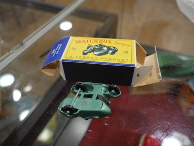Lot 259 - Nineteen Matchbox models: 7 Ford Anglia x 2,...