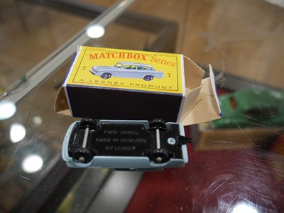Lot 259 - Nineteen Matchbox models: 7 Ford Anglia x 2,...