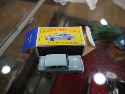 Lot 259 - Nineteen Matchbox models: 7 Ford Anglia x 2,...