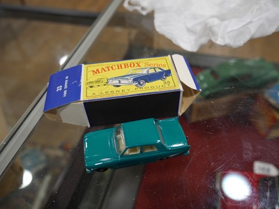 Lot 259 - Nineteen Matchbox models: 7 Ford Anglia x 2,...