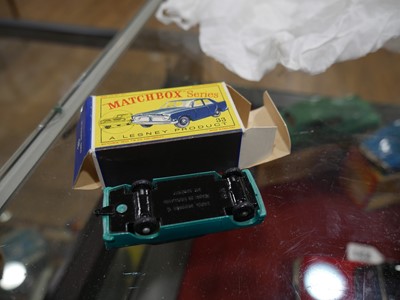 Lot 259 - Nineteen Matchbox models: 7 Ford Anglia x 2,...