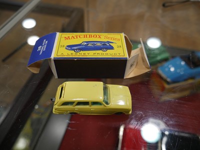 Lot 259 - Nineteen Matchbox models: 7 Ford Anglia x 2,...
