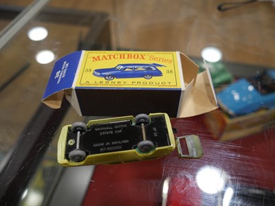 Lot 259 - Nineteen Matchbox models: 7 Ford Anglia x 2,...