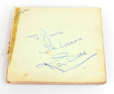 Lot 93 - A 1960's autograph album including Ken Dodd,...