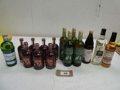 Lot 3518 - Alcohol free drinks comprising Tanquera,...