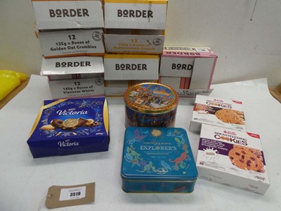 Lot 3519 - Assortment of biscuits & cookies including...