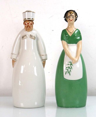 Lot 289 - A Robj decanter and stopper modelled as an...