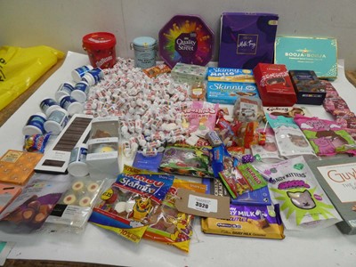 Lot 3520 - Confectionary including Quality Street,...