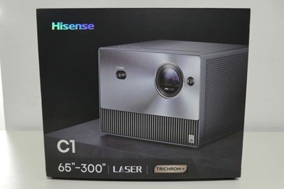 Lot 1325 - HiSense C1 65"-300" 4K Trichroma Laser Mini...