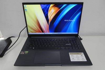 Lot 1329 - ASUS VivoBook laptop M6500R, AMD R7-6800H/HS,...