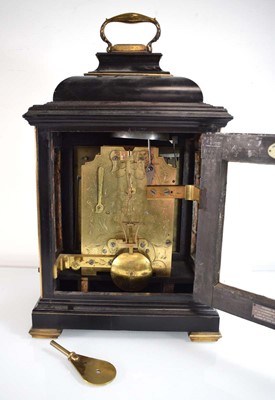 Lot 82 - John Ellicott (1706-1791): a mid-18th century repeater table clock