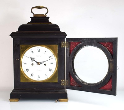 Lot 82 - John Ellicott (1706-1791): a mid-18th century repeater table clock