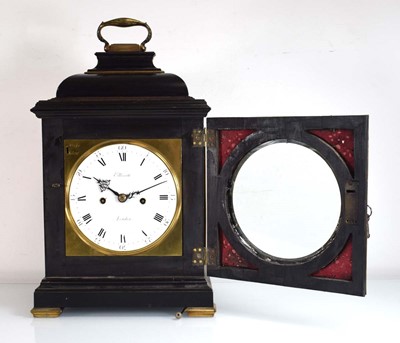 Lot 82 - John Ellicott (1706-1791): a mid-18th century repeater table clock