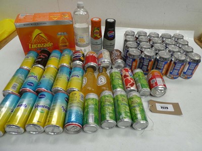 Lot 3529 - Fanta, Irn-Bru, Lucozade, Tonic Water,...