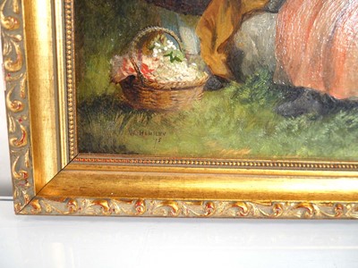 Lot 155 - William Hemsley (1819-1906), 'Crowning Little...