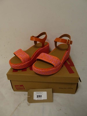 Lot Boxed pair of ladies Fitflop Platforms Woven...