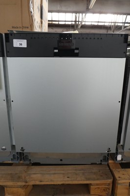 Lot 36 - SN61IX12TGB Siemens Dishwasher fully integrated