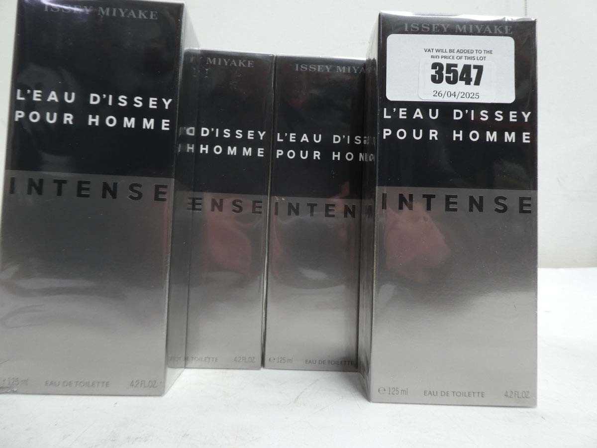 Lot 4 x Issey Miyake L'eau D'Issey Pour Homme...
