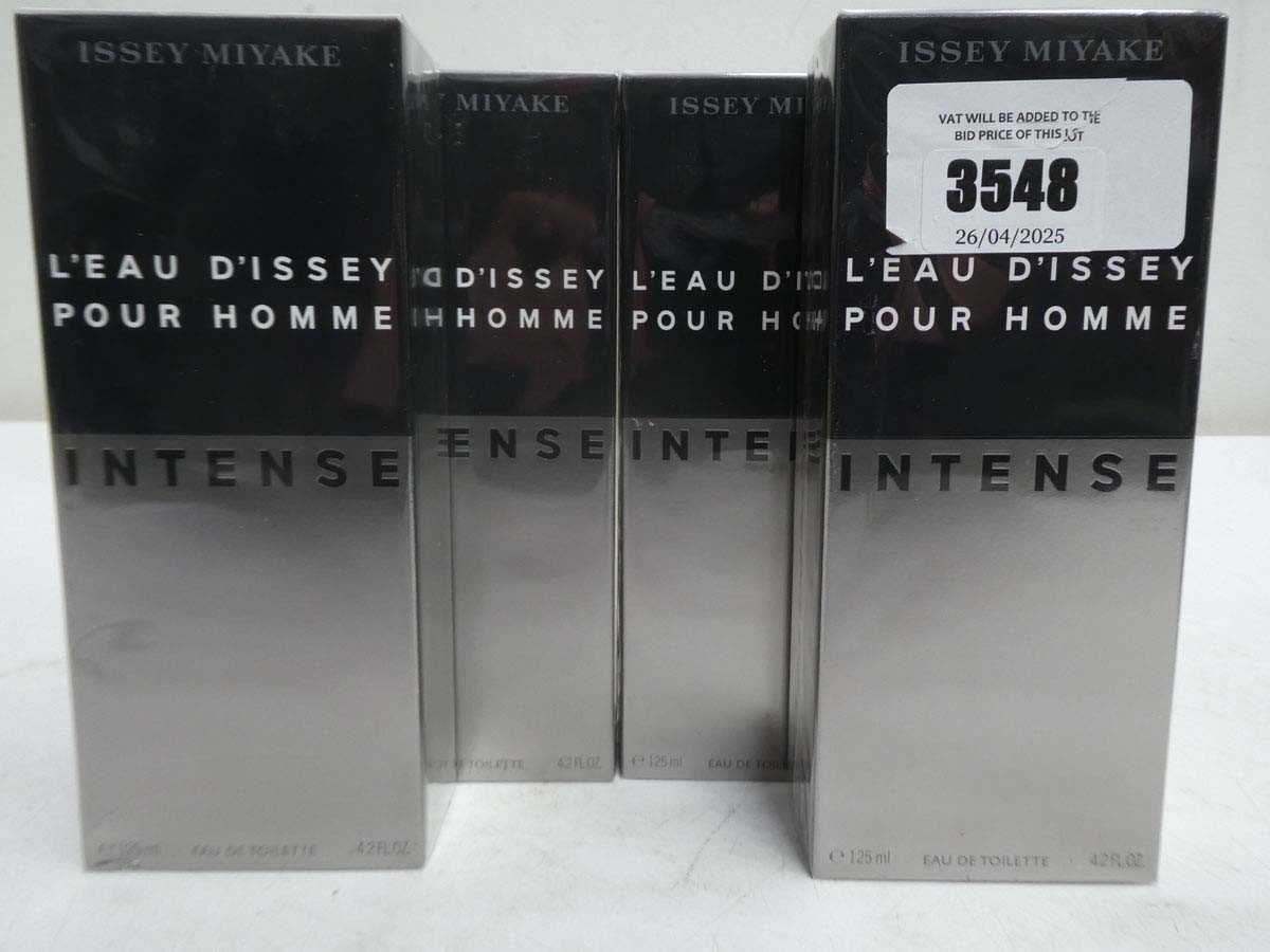 Lot 4 x Issey Miyake L'eau D'Issey Pour Homme...