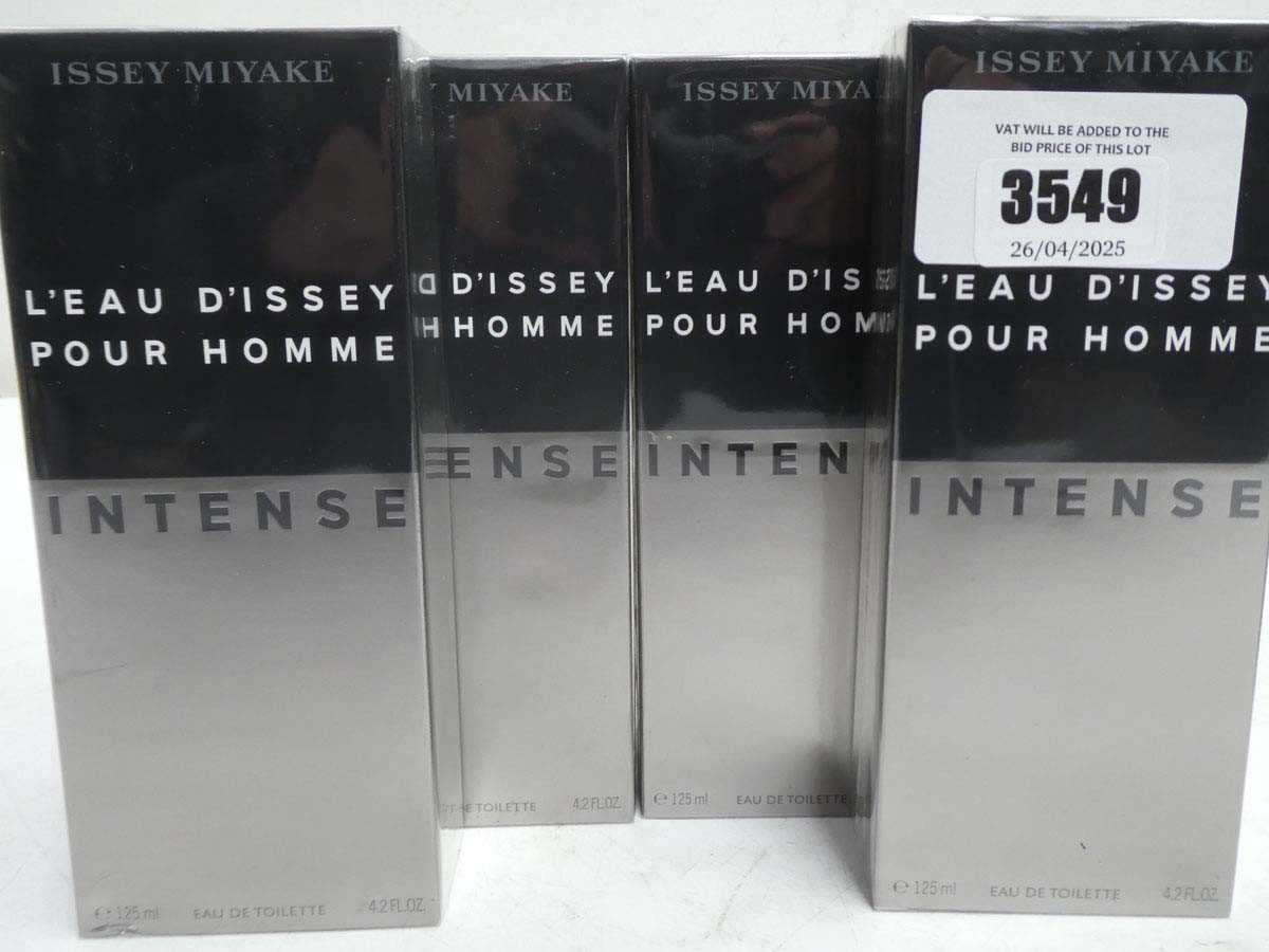 Lot 4 x Issey Miyake L'eau D'Issey Pour Homme...
