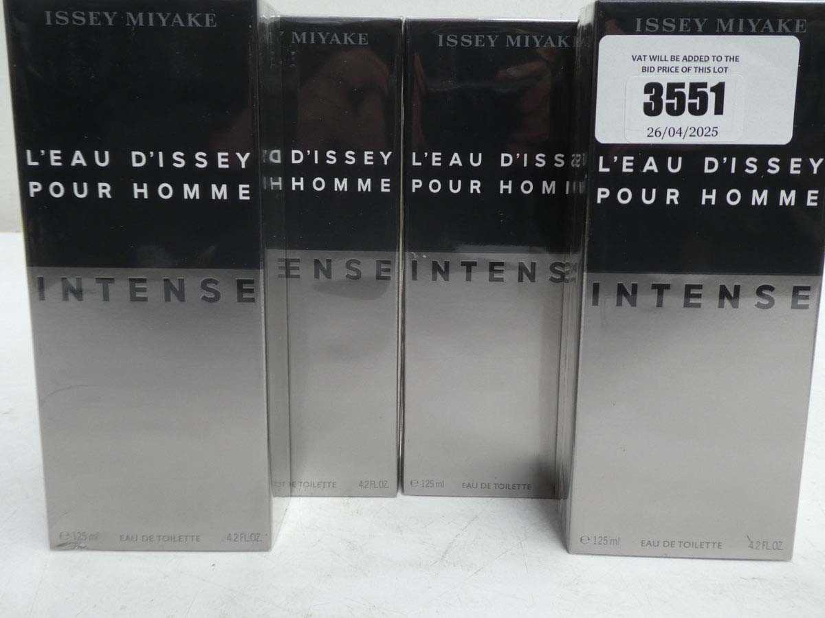 Lot 4 x Issey Miyake L'eau D'Issey Pour Homme...