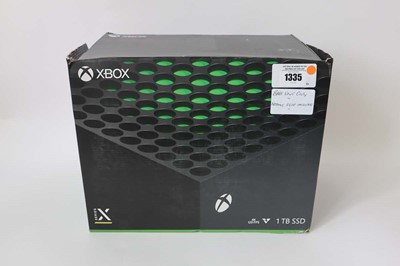 Lot 1335 - XBOX Series X, boxed