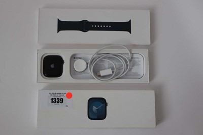 Lot 1339 - Apple Watch Series 9, 45mm, Midnight Aluminium,...