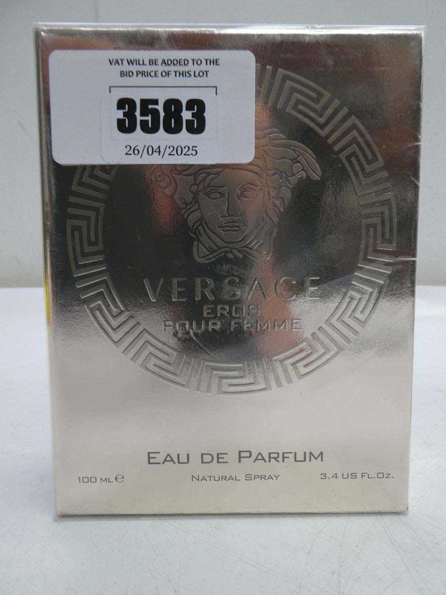 Lot Versace Eros pour femme edp 100ml