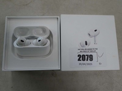 Lot 2079 - Box containing Apple Air Pods Pro 2nd...