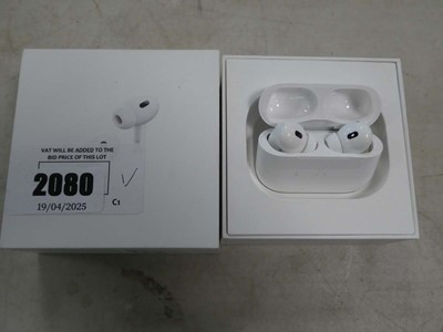 Lot 2080 - Box containing Apple Air Pods Pro 2nd...
