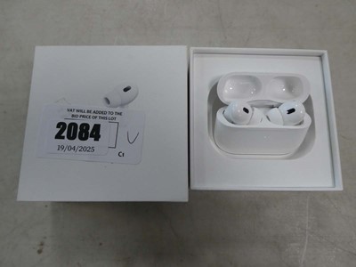 Lot 2084 - Box containing Apple Air Pods Pro 2nd...