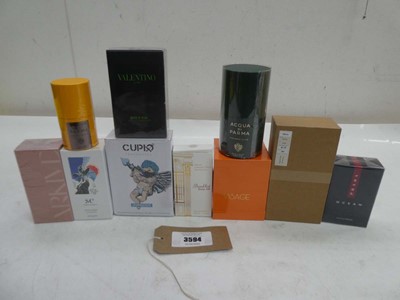 Lot 10 fragrances including Acqua di Parma, Gfern,...
