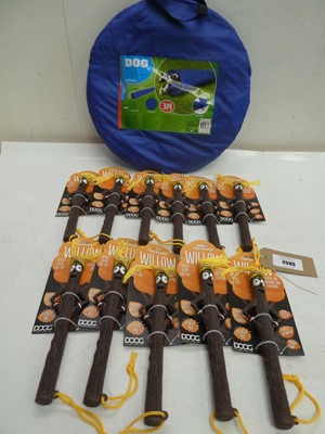 Lot 3595 - 11 x DOOG - Willow Sticks dog toy and Dog...
