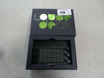 Lot 2114 - Boxed Loupedeck Live customizable console for...