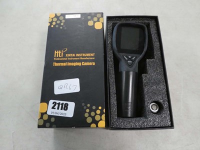 Lot 2118 - Boxed HTI Thermal imaging camera