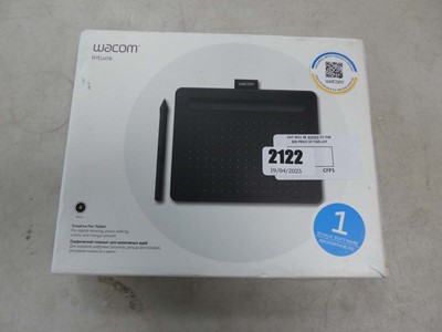 Lot 2122 - Boxed Wacom Intuos creative pen tablet