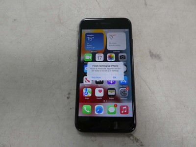 Lot 2124 - Apple iPhone SE 64GB in black, model number:...