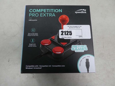 Lot 2125 - Speedlink Competition Pro Extra USB Joystick...