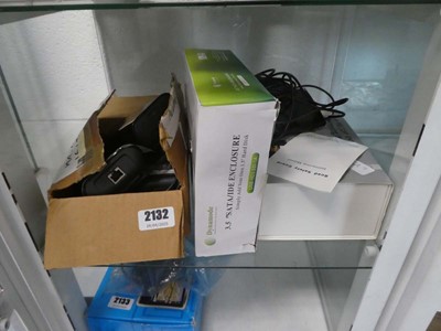 Lot 2132 - Boxed Dynamode 3.5 inch SATA-IDE enclosure...