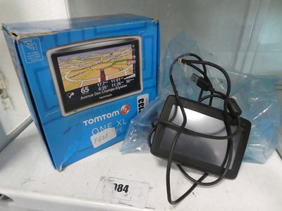 Lot 2133 - 1 Boxed TomTom Sat Nav along with a unboxed...