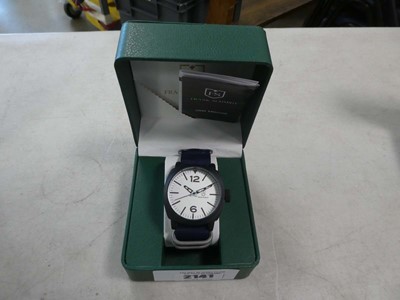 Lot 2141 - Boxed Frank Schmidt men's wristwatch with...