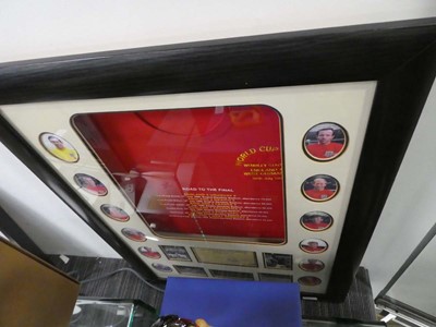 Lot 2149 - Framed World Cup winners 1966 signed limited...