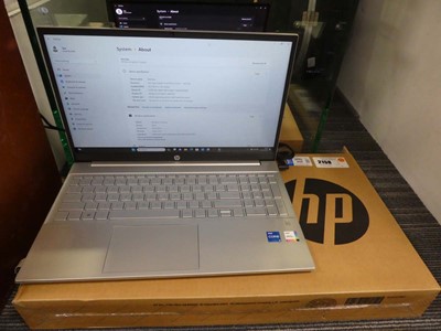 Lot 2158 - Boxed HP Pavilian laptop 15-EG2025NA with...